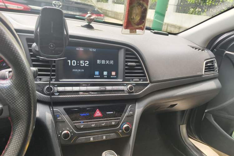 Used Hyundai Elantra (6th Generation / Lingdong) 2018 1.4T Dual-Clutch Xuan Dong · Dynamic Edition Audio And AC Panel