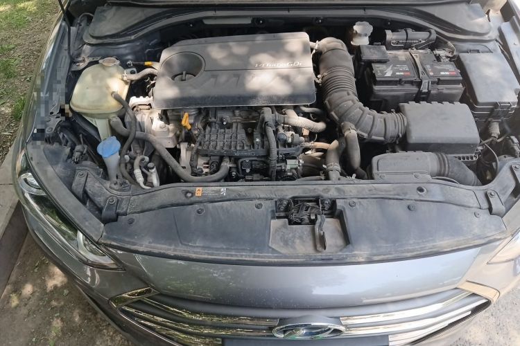 Used Hyundai Elantra (6th Generation / Lingdong) 2018 1.4T Dual-Clutch Xuan Dong · Dynamic Edition Engine Bay