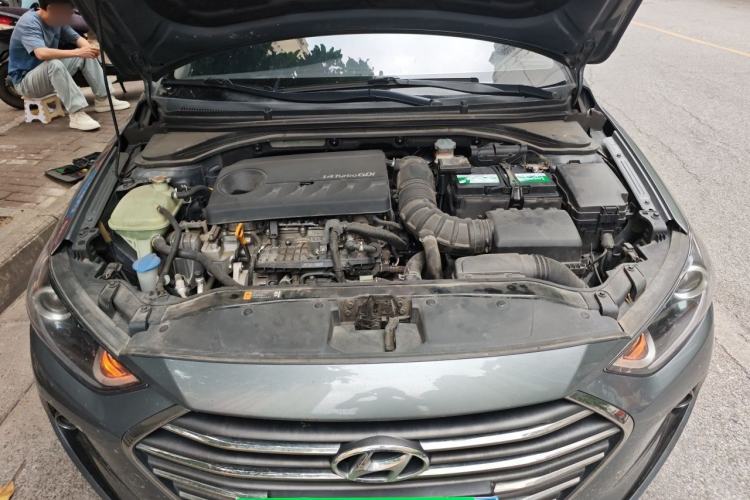 Used Hyundai Elantra (6th Generation / Lingdong) 2018 1.4T Dual-Clutch Xuan Dong · Dynamic Edition Engine Bay