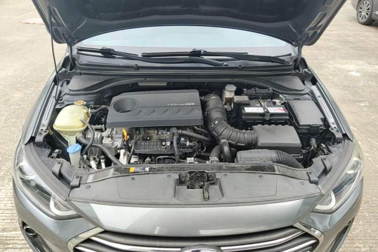 Used Hyundai Elantra (6th Generation / Lingdong) 2018 1.4T Dual-Clutch Xuan Dong · Dynamic Edition Engine Bay