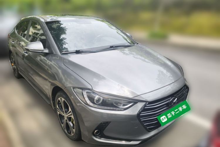 Used Hyundai Elantra (6th Generation / Lingdong) 2018 1.4T Dual-Clutch Xuan Dong · Dynamic Edition Front Right 45 Deg