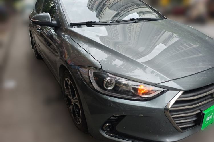 Used Hyundai Elantra (6th Generation / Lingdong) 2018 1.4T Dual-Clutch Xuan Dong · Dynamic Edition Front Right 45 Deg