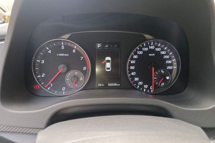 Used Hyundai Elantra (6th Generation / Lingdong) 2018 1.4T Dual-Clutch Xuan Dong · Dynamic Edition Instrument Cluster
