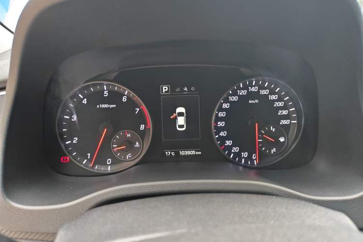 Used Hyundai Elantra (6th Generation / Lingdong) 2018 1.4T Dual-Clutch Xuan Dong · Dynamic Edition Instrument Cluster