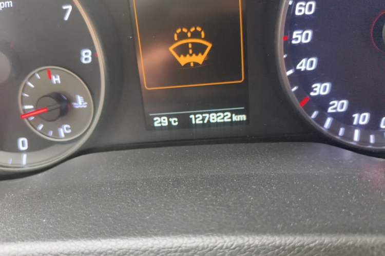 Used Hyundai Elantra (6th Generation / Lingdong) 2018 1.4T Dual-Clutch Xuan Dong · Dynamic Edition Odometer Close Up