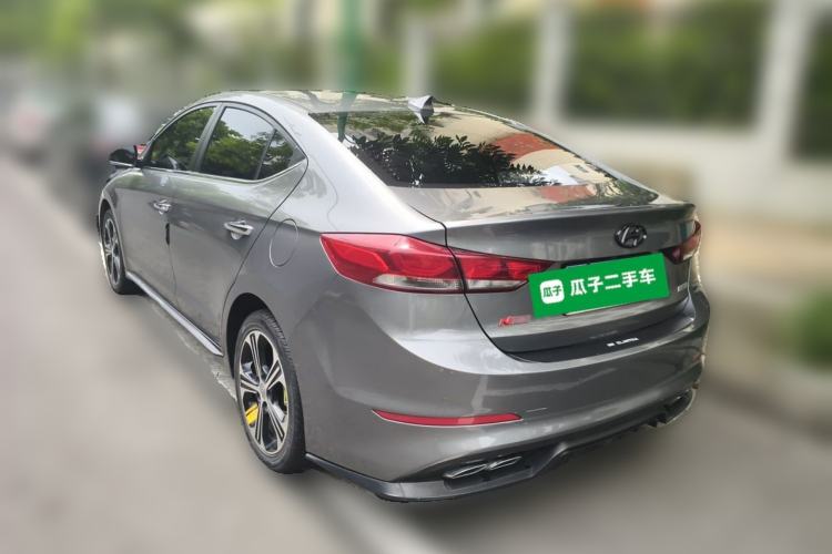Used Hyundai Elantra (6th Generation / Lingdong) 2018 1.4T Dual-Clutch Xuan Dong · Dynamic Edition Rear Left 45 Deg