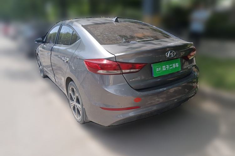 Used Hyundai Elantra (6th Generation / Lingdong) 2018 1.4T Dual-Clutch Xuan Dong · Dynamic Edition Rear Left 45 Deg