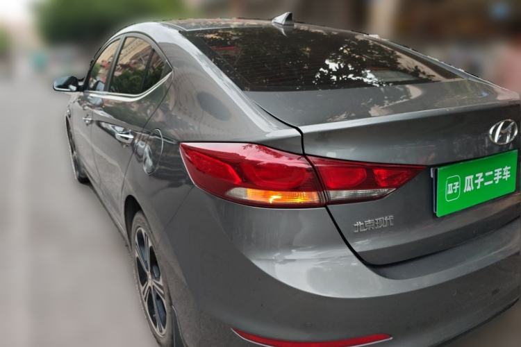 Used Hyundai Elantra (6th Generation / Lingdong) 2018 1.4T Dual-Clutch Xuan Dong · Dynamic Edition Rear Left 45 Deg