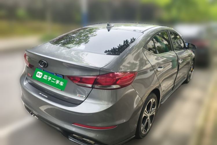 Used Hyundai Elantra (6th Generation / Lingdong) 2018 1.4T Dual-Clutch Xuan Dong · Dynamic Edition Rear Right 45 Deg
