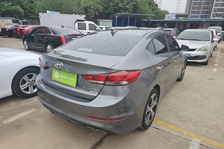 Used Hyundai Elantra (6th Generation / Lingdong) 2018 1.4T Dual-Clutch Xuan Dong · Dynamic Edition Rear Right 45 Deg