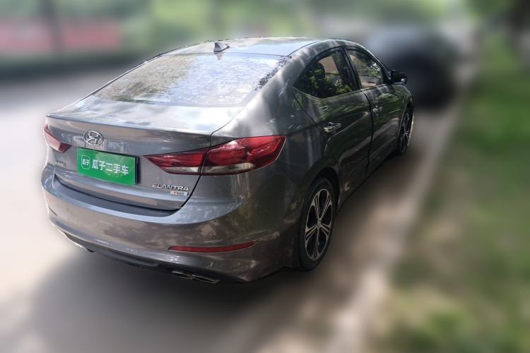 Used Hyundai Elantra (6th Generation / Lingdong) 2018 1.4T Dual-Clutch Xuan Dong · Dynamic Edition Rear Right 45 Deg