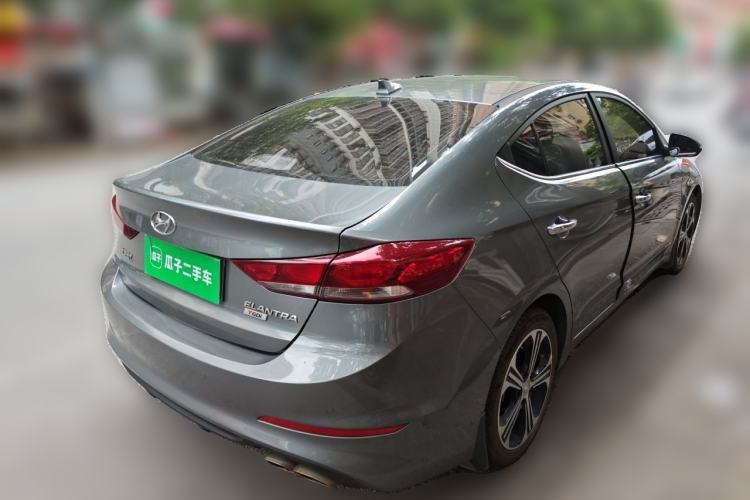 Used Hyundai Elantra (6th Generation / Lingdong) 2018 1.4T Dual-Clutch Xuan Dong · Dynamic Edition Rear Right 45 Deg