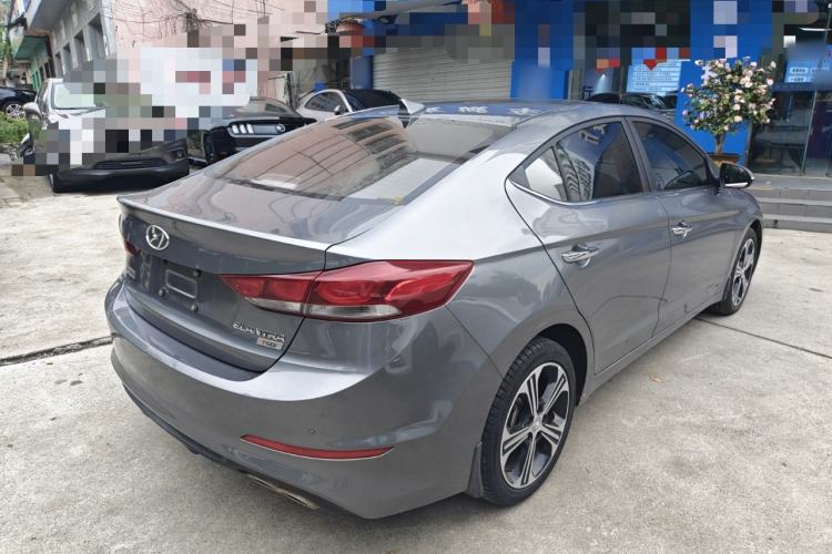 Used Hyundai Elantra (6th Generation / Lingdong) 2018 1.4T Dual-Clutch Xuan Dong · Dynamic Edition Rear Right 45 Deg