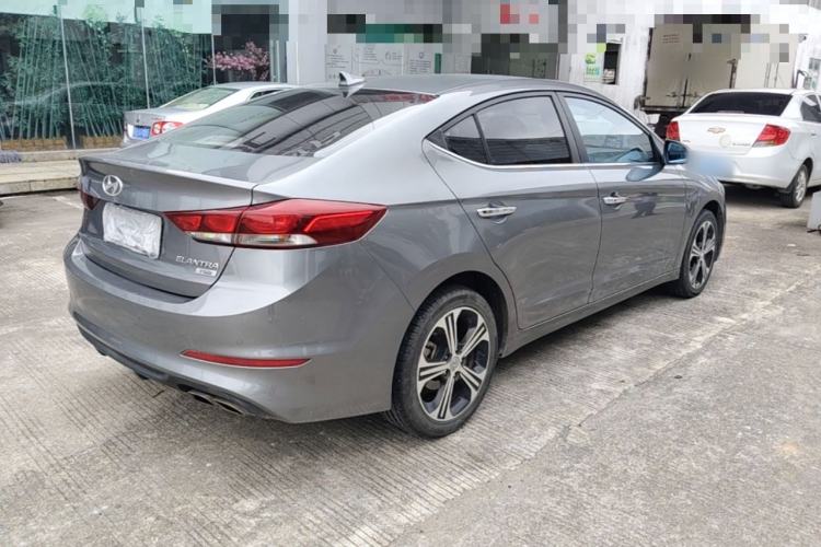 Used Hyundai Elantra (6th Generation / Lingdong) 2018 1.4T Dual-Clutch Xuan Dong · Dynamic Edition Rear Right 45 Deg
