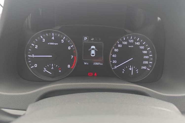 Used Hyundai Elantra (6th Generation / Lingdong) 2018 1.6L Automatic 15th Anniversary Special Edition Instrument Cluster
