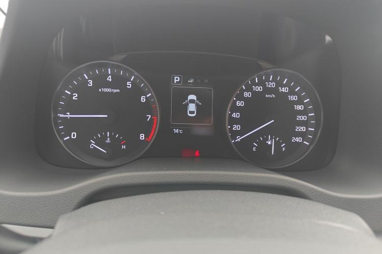 Used Hyundai Elantra (6th Generation / Lingdong) 2018 1.6L Automatic 15th Anniversary Special Edition Instrument Cluster
