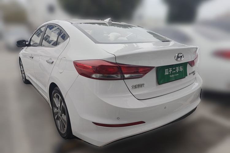 Used Hyundai Elantra (6th Generation / Lingdong) 2018 1.6L Automatic 15th Anniversary Special Edition Rear Left 45 Deg