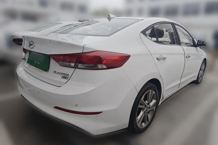 Used Hyundai Elantra (6th Generation / Lingdong) 2018 1.6L Automatic 15th Anniversary Special Edition Rear Right 45 Deg