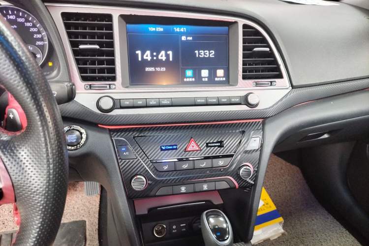 Used Hyundai Elantra (6th Generation / Lingdong) 2018 1.4T Dual-Clutch Xuan Dong · Dynamic Edition Audio And AC Panel