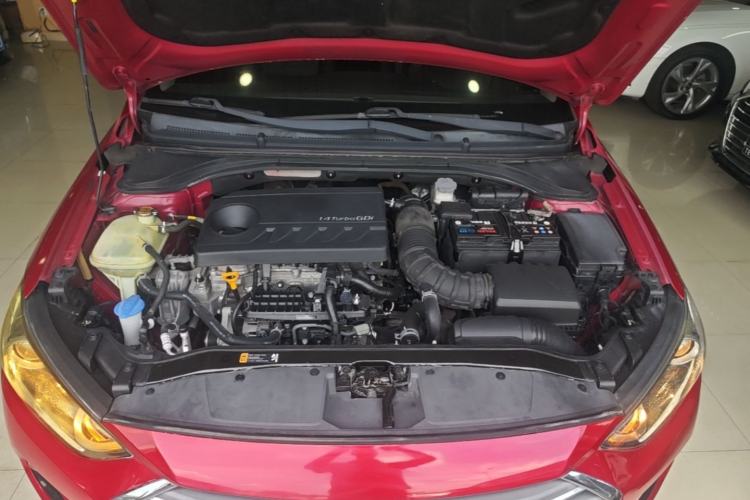 Used Hyundai Elantra (6th Generation / Lingdong) 2018 1.4T Dual-Clutch Xuan Dong · Dynamic Edition Engine Bay