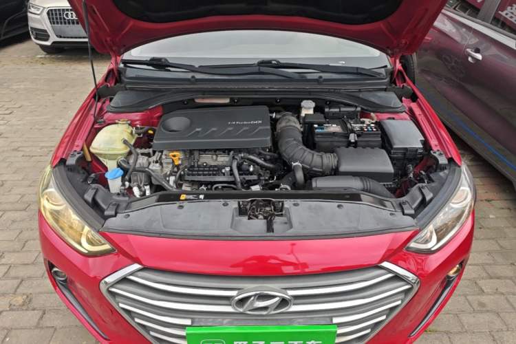 Used Hyundai Elantra (6th Generation / Lingdong) 2018 1.4T Dual-Clutch Xuan Dong · Dynamic Edition Engine Bay