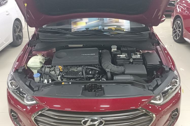 Used Hyundai Elantra (6th Generation / Lingdong) 2018 1.4T Dual-Clutch Xuan Dong · Dynamic Edition Engine Bay