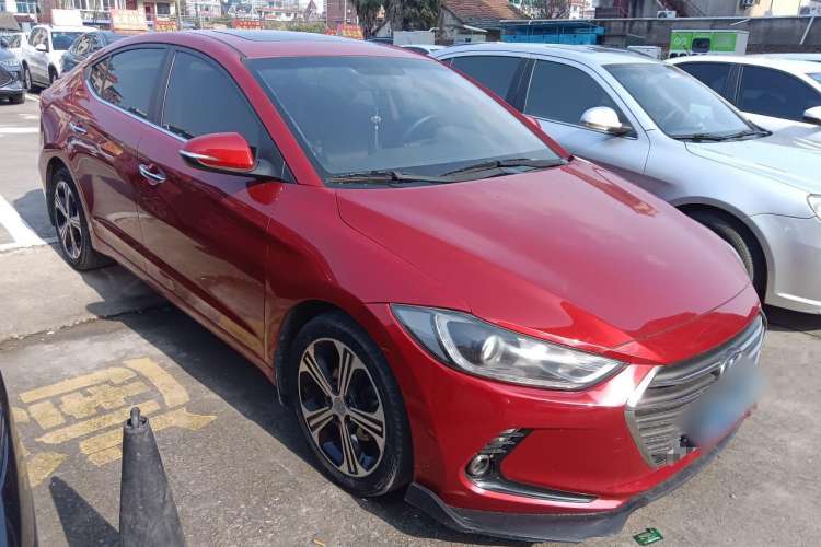 Used Hyundai Elantra (6th Generation / Lingdong) 2018 1.4T Dual-Clutch Xuan Dong · Dynamic Edition Front Right 45 Deg