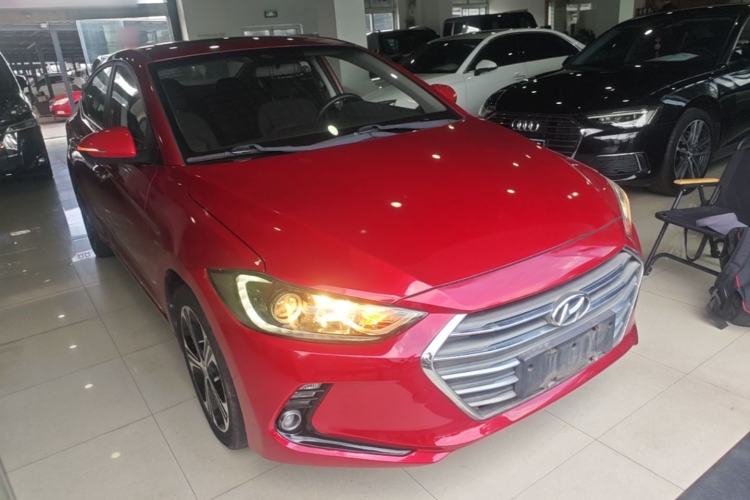 Used Hyundai Elantra (6th Generation / Lingdong) 2018 1.4T Dual-Clutch Xuan Dong · Dynamic Edition Front Right 45 Deg