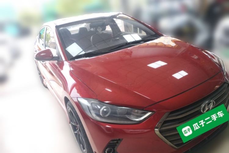 Used Hyundai Elantra (6th Generation / Lingdong) 2018 1.4T Dual-Clutch Xuan Dong · Dynamic Edition Front Right 45 Deg