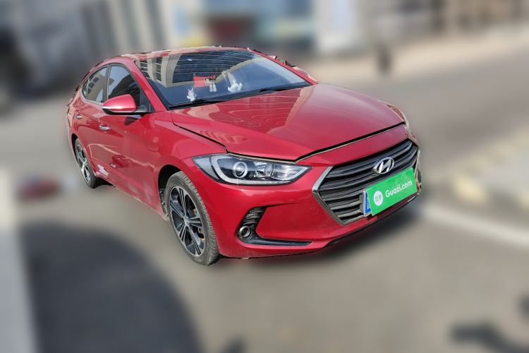 Used Hyundai Elantra (6th Generation / Lingdong) 2018 1.4T Dual-Clutch Xuan Dong · Dynamic Edition Front Right 45 Deg