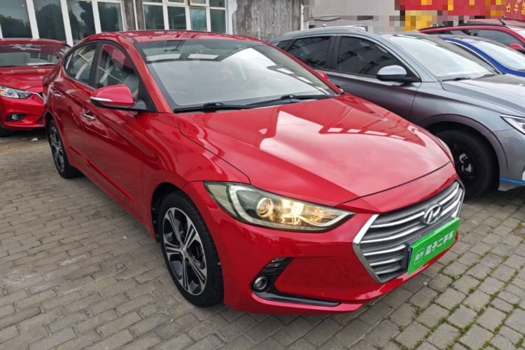 Used Hyundai Elantra (6th Generation / Lingdong) 2018 1.4T Dual-Clutch Xuan Dong · Dynamic Edition Front Right 45 Deg
