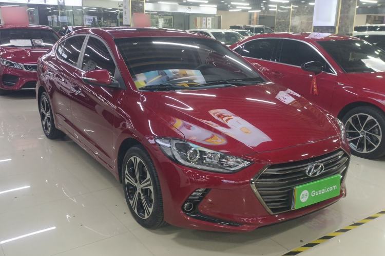 Used Hyundai Elantra (6th Generation / Lingdong) 2018 1.4T Dual-Clutch Xuan Dong · Dynamic Edition Front Right 45 Deg