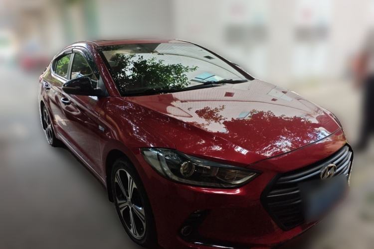 Used Hyundai Elantra (6th Generation / Lingdong) 2018 1.4T Dual-Clutch Xuan Dong · Dynamic Edition Front Right 45 Deg