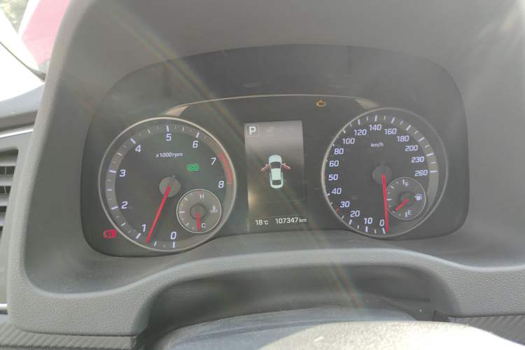 Used Hyundai Elantra (6th Generation / Lingdong) 2018 1.4T Dual-Clutch Xuan Dong · Dynamic Edition Instrument Cluster