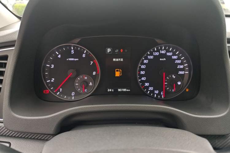 Used Hyundai Elantra (6th Generation / Lingdong) 2018 1.4T Dual-Clutch Xuan Dong · Dynamic Edition Instrument Cluster