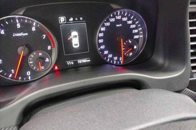 Used Hyundai Elantra (6th Generation / Lingdong) 2018 1.4T Dual-Clutch Xuan Dong · Dynamic Edition Instrument Cluster