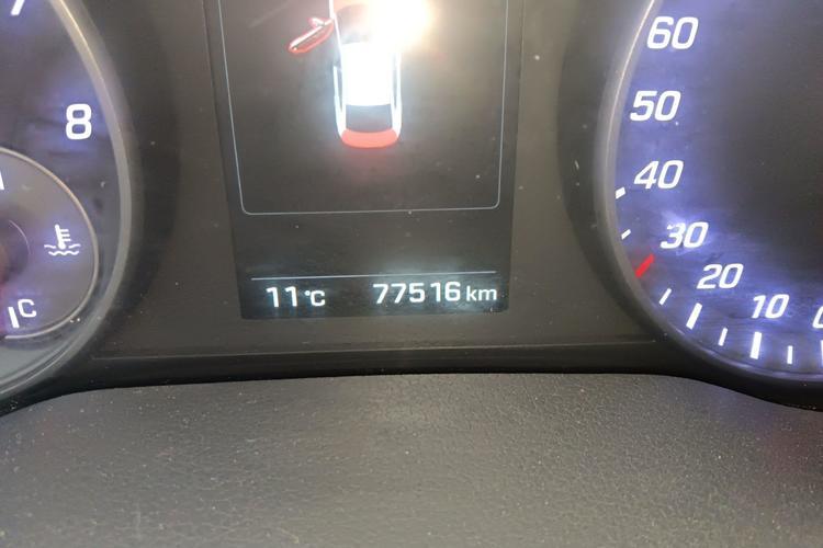 Used Hyundai Elantra (6th Generation / Lingdong) 2018 1.4T Dual-Clutch Xuan Dong · Dynamic Edition Odometer Close Up