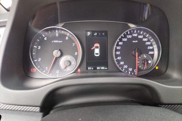 Used Hyundai Elantra (6th Generation / Lingdong) 2018 1.4T Dual-Clutch Xuan Dong · Dynamic Edition Odometer Close Up