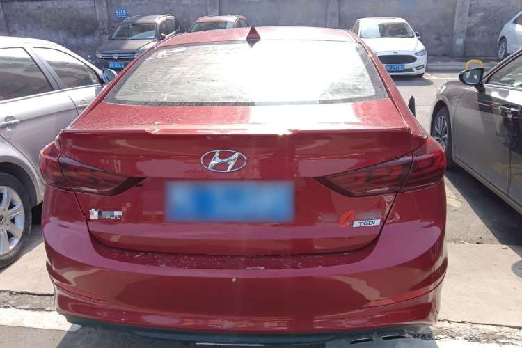 Used Hyundai Elantra (6th Generation / Lingdong) 2018 1.4T Dual-Clutch Xuan Dong · Dynamic Edition Rear
