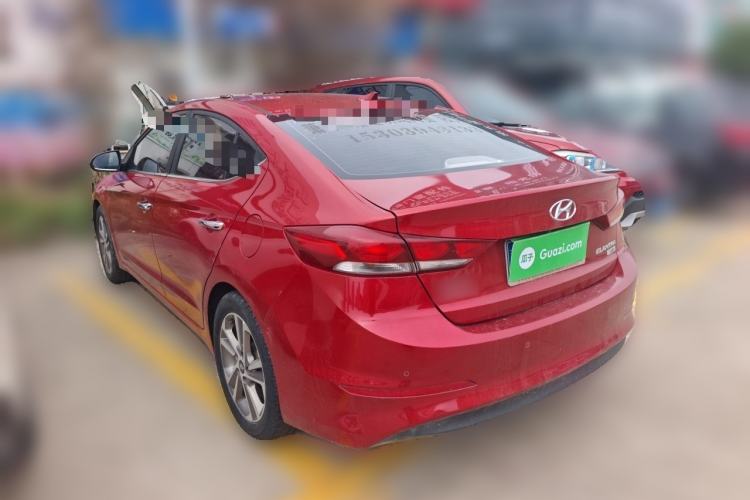 Used Hyundai Elantra (6th Generation / Lingdong) 2018 1.6L Automatic 15th Anniversary Special Edition Rear Left 45 Deg