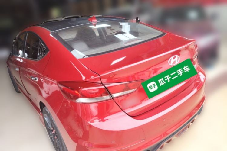 Used Hyundai Elantra (6th Generation / Lingdong) 2018 1.4T Dual-Clutch Xuan Dong · Dynamic Edition Rear Left 45 Deg