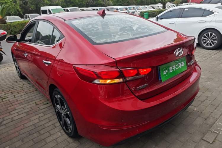 Used Hyundai Elantra (6th Generation / Lingdong) 2018 1.4T Dual-Clutch Xuan Dong · Dynamic Edition Rear Left 45 Deg