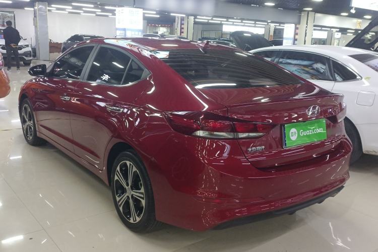 Used Hyundai Elantra (6th Generation / Lingdong) 2018 1.4T Dual-Clutch Xuan Dong · Dynamic Edition Rear Left 45 Deg