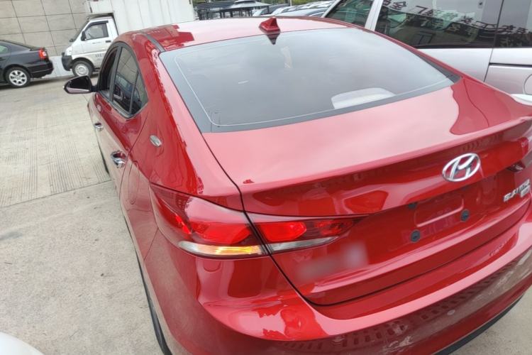 Used Hyundai Elantra (6th Generation / Lingdong) 2018 1.6L Automatic 15th Anniversary Special Edition Rear Left 45 Deg
