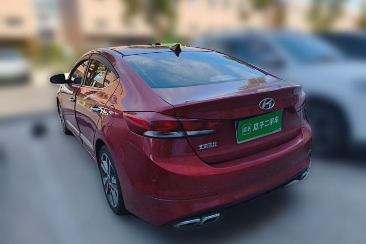 Used Hyundai Elantra (6th Generation / Lingdong) 2018 1.6L Automatic 15th Anniversary Special Edition Rear Left 45 Deg