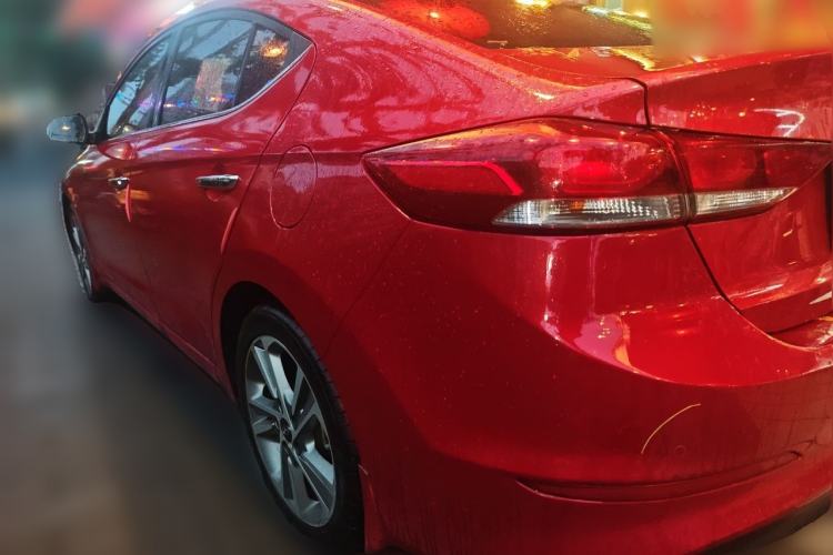Used Hyundai Elantra (6th Generation / Lingdong) 2018 1.6L Automatic 15th Anniversary Special Edition Rear Left 45 Deg