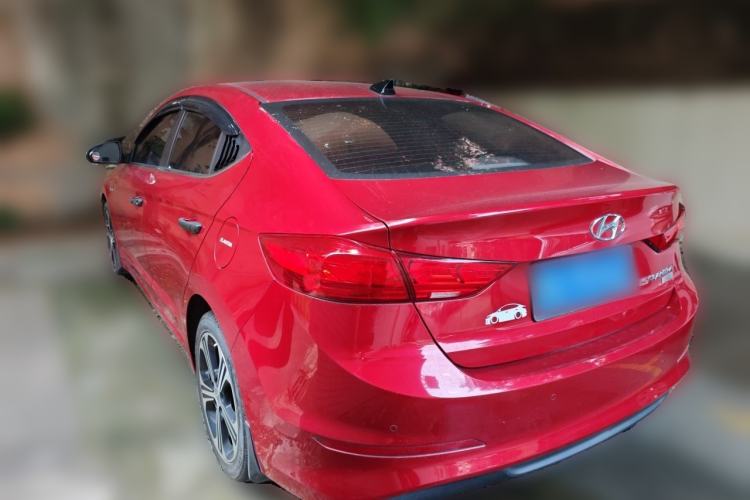 Used Hyundai Elantra (6th Generation / Lingdong) 2018 1.4T Dual-Clutch Xuan Dong · Dynamic Edition Rear Left 45 Deg