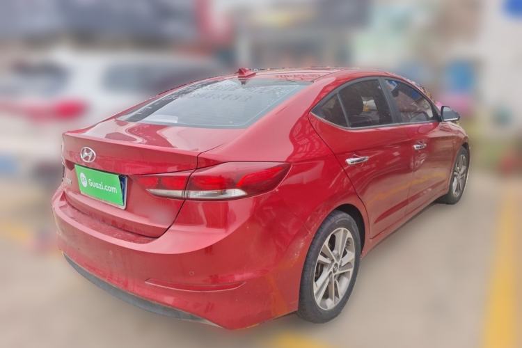 Used Hyundai Elantra (6th Generation / Lingdong) 2018 1.6L Automatic 15th Anniversary Special Edition Rear Right 45 Deg