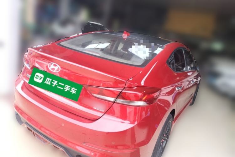 Used Hyundai Elantra (6th Generation / Lingdong) 2018 1.4T Dual-Clutch Xuan Dong · Dynamic Edition Rear Right 45 Deg