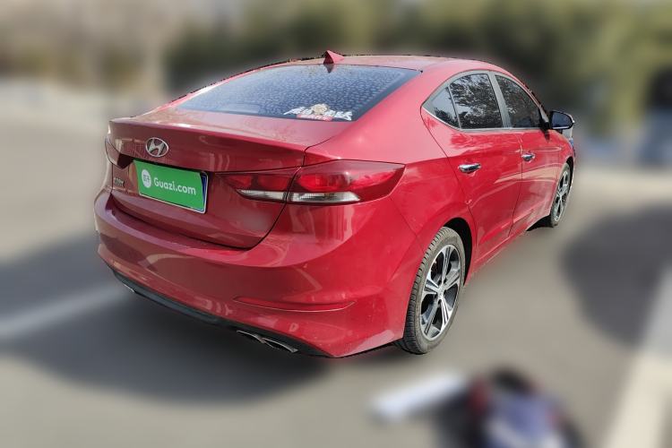 Used Hyundai Elantra (6th Generation / Lingdong) 2018 1.4T Dual-Clutch Xuan Dong · Dynamic Edition Rear Right 45 Deg